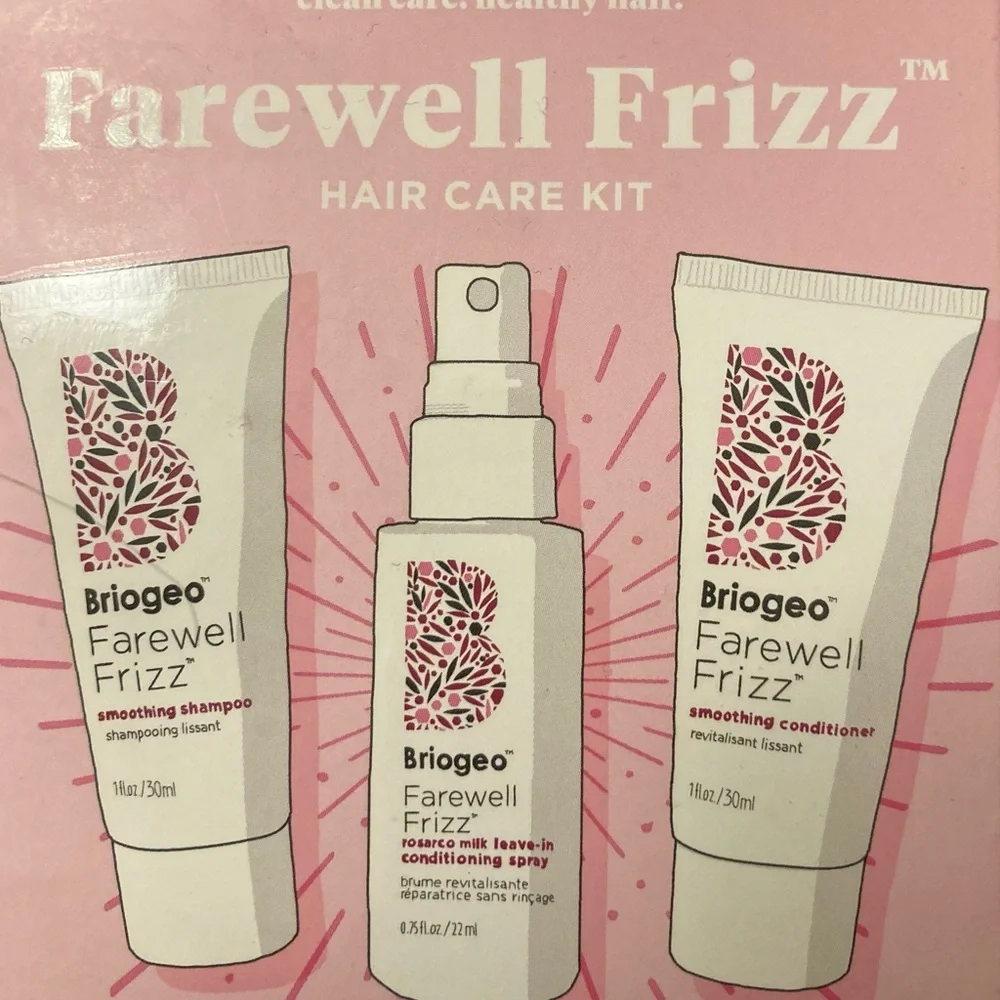 Briogeo Farewell Frizz™ 3 Piece Kit NIP